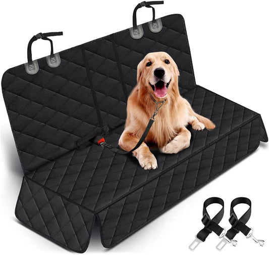 Waterproof Dog Car Seat Cover – Non-Slip Back Seat Protector for Cars, Trucks & SUVs