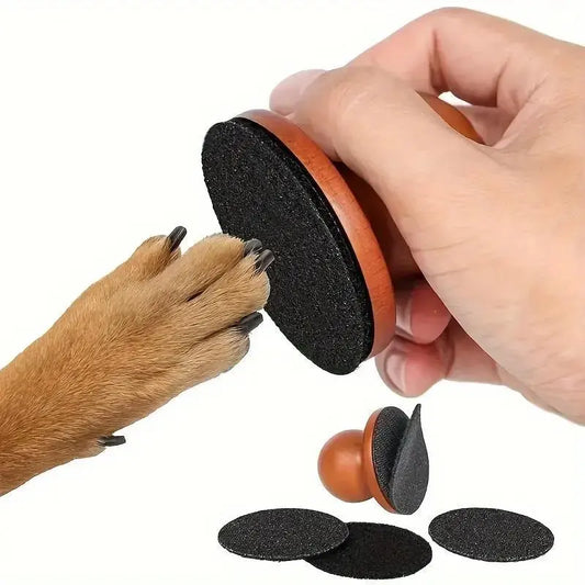 Stress-Free Dog Nail File & Scratch Pad - Protect Furniture and Groom Paws at Home!